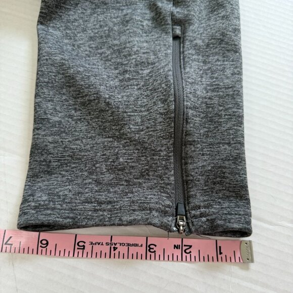 All in Motion Men’s Tech Fleece Grey Jogger Pants with Zipper Ankles Outside M - Picture 9 of 13